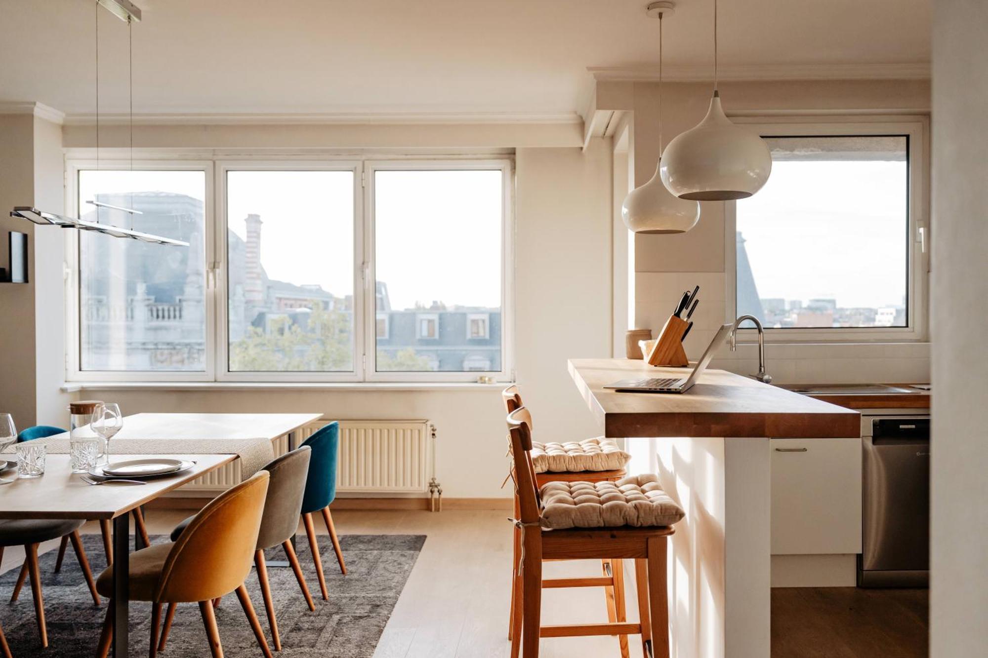 Zonnig Appartement Met Prachtig Uitzicht Op A+Locatie Antwerpen Exterior foto
